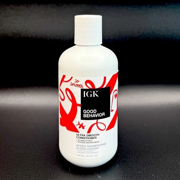 IGK Good Behavior Smoothing Conditioner | Anti-Frizz + Shine | 8 oz - Picture 1 of 3
